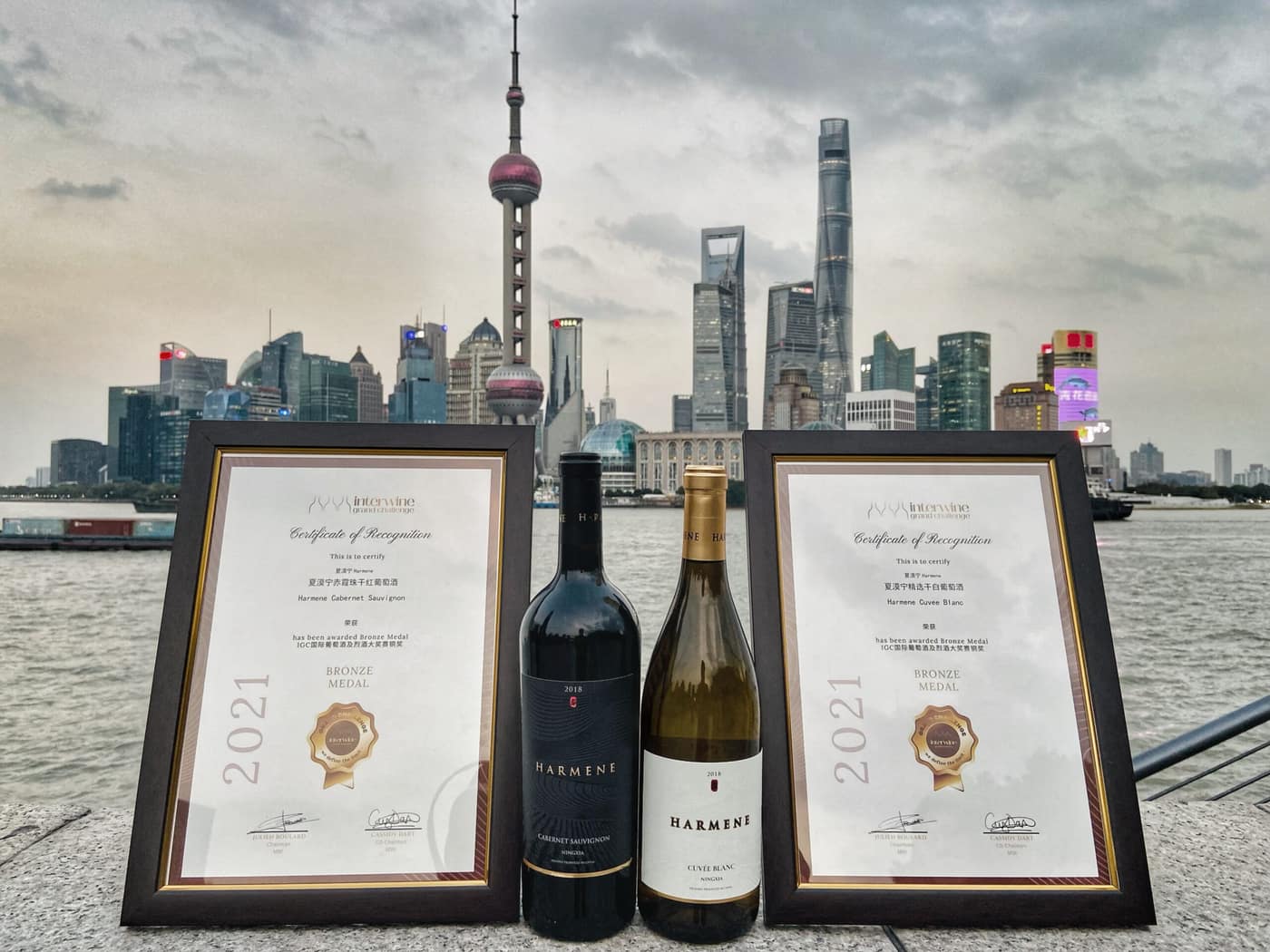 Award winning Chinese wines, recognized globally